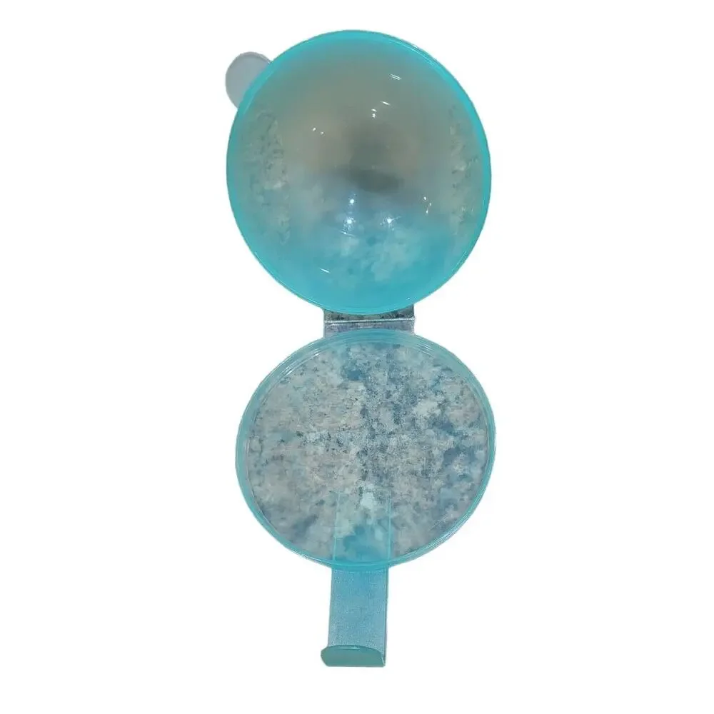 Tupperware Forget Me Not Large Hanging Tomato Onion Keeper Aqua #4201